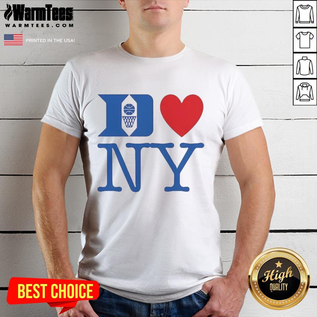 Top Duke Men's Basketball love NY T-Shirt
