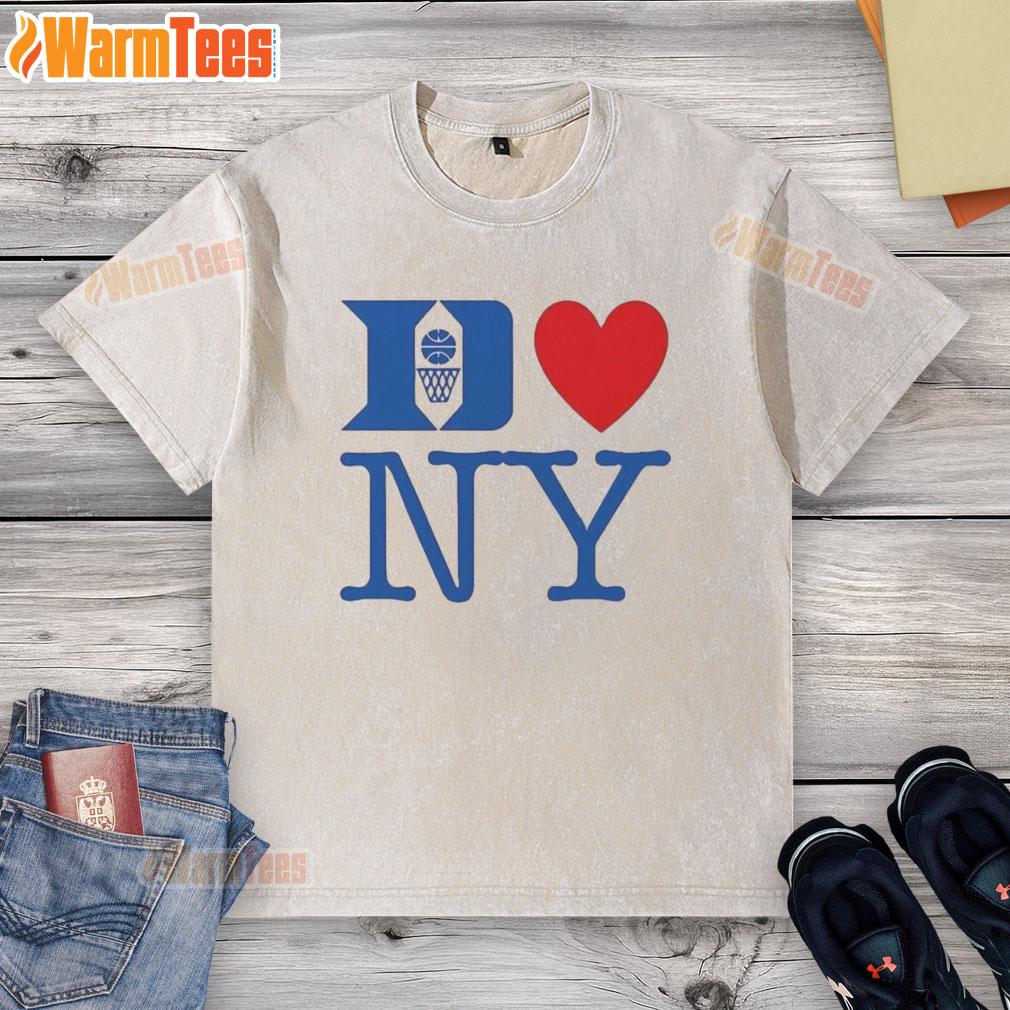 Top Duke Men's Basketball love NY T-Shirt - Image 6