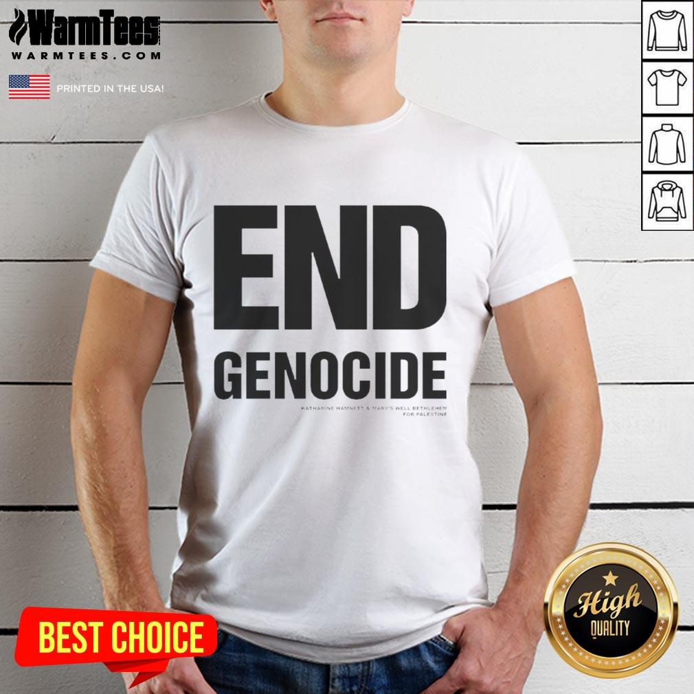 Top End Genocide Katharine Hamnett T-Shirt