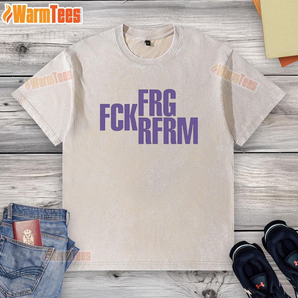 Top FRG FCK RFRM T-Shirt - Image 6