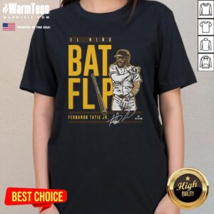 Alternative view of Top Fernando Tatis Jr San Diego Bat Flip T-Shirt
