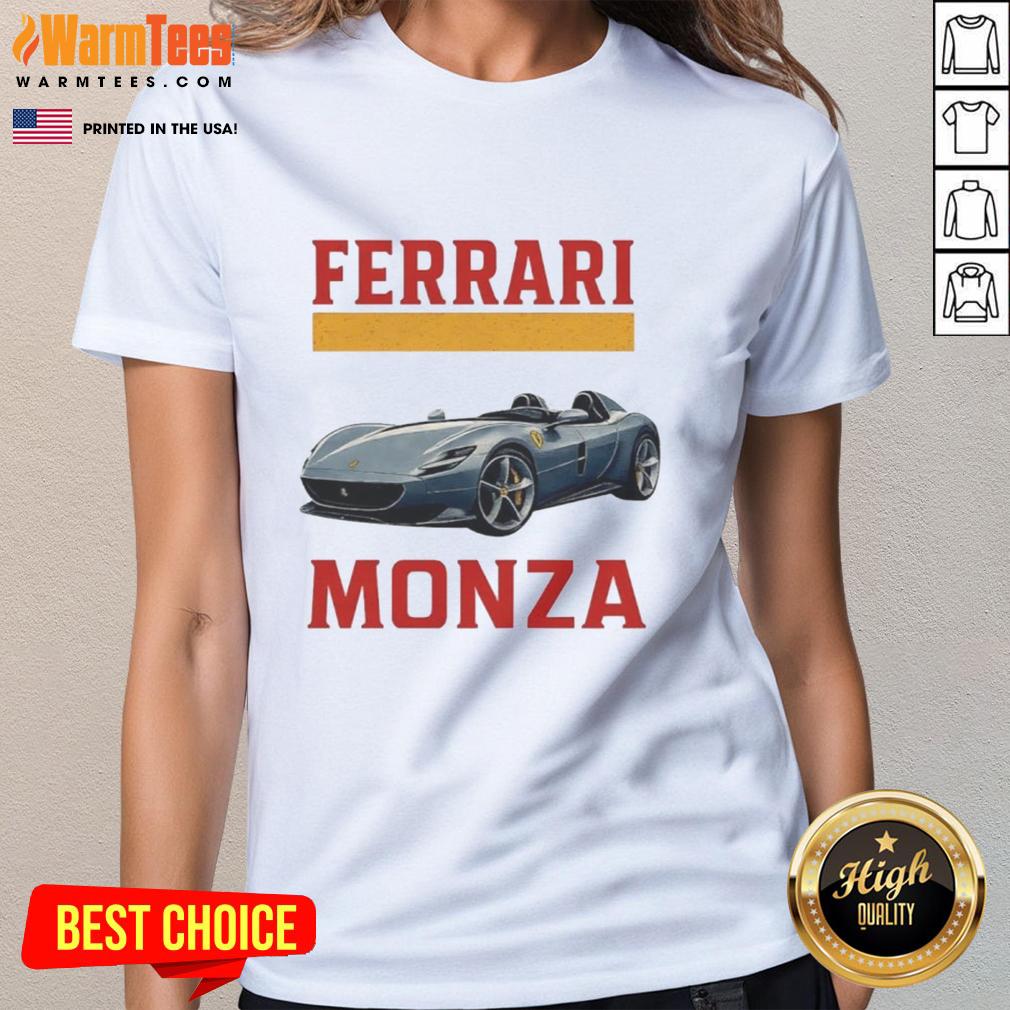 Top Ferrari Monza Car T-Shirt - Image 3