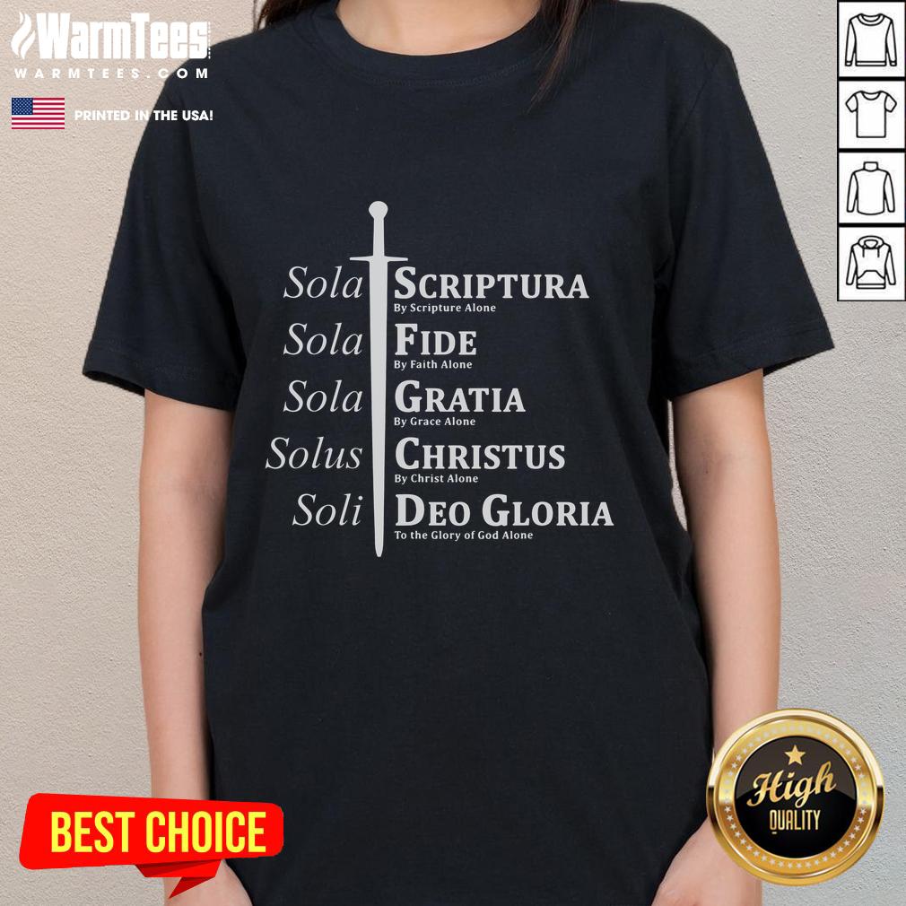 Top Five Solas Solus Soli T-Shirt - Image 3