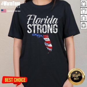 Alternative view of Top Florida Strong USA T-Shirt