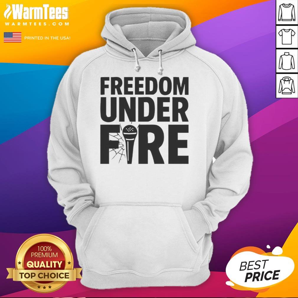Top Freedom Under Fire Charlie Kirk T-Shirt - Image 2