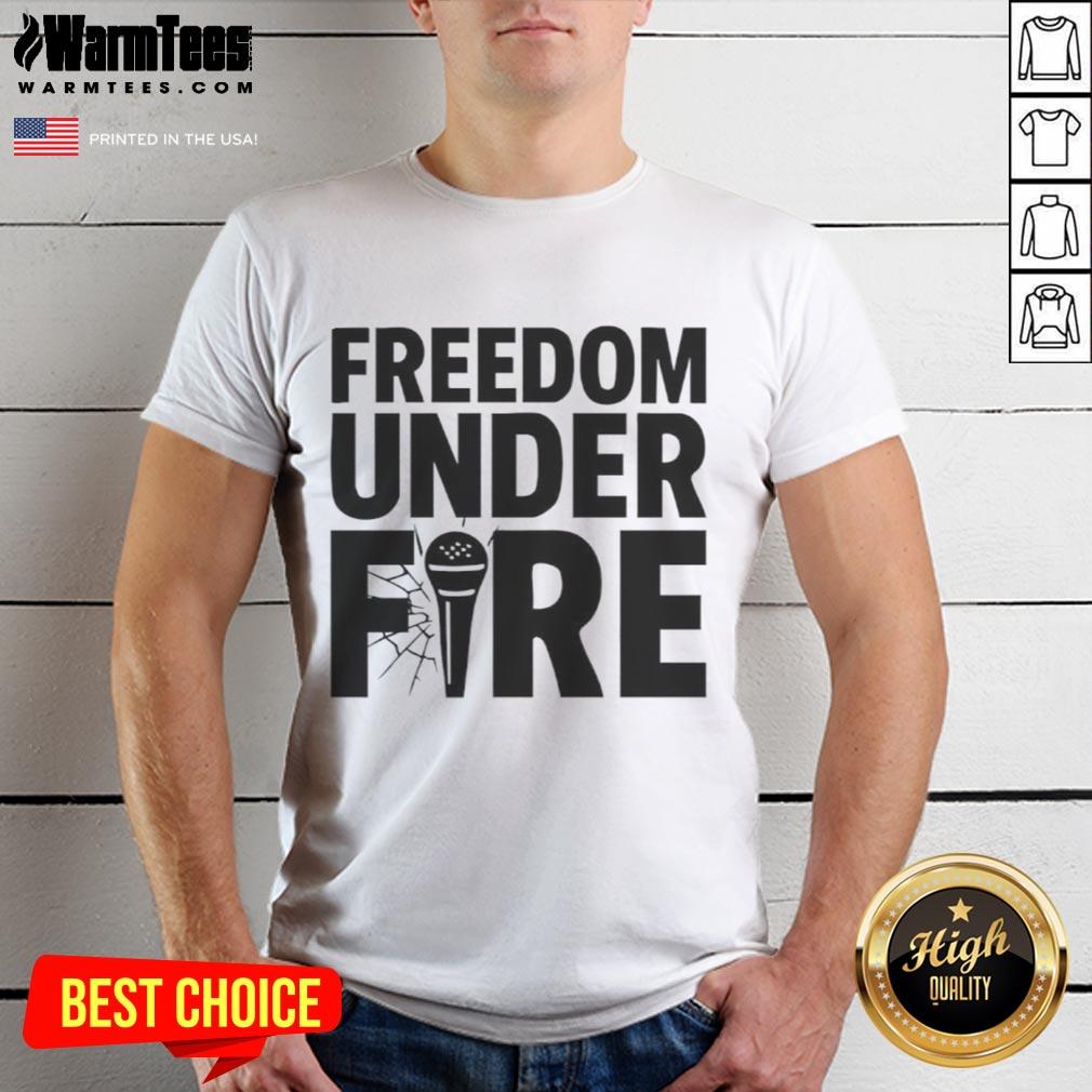 Top Freedom Under Fire Charlie Kirk T-Shirt