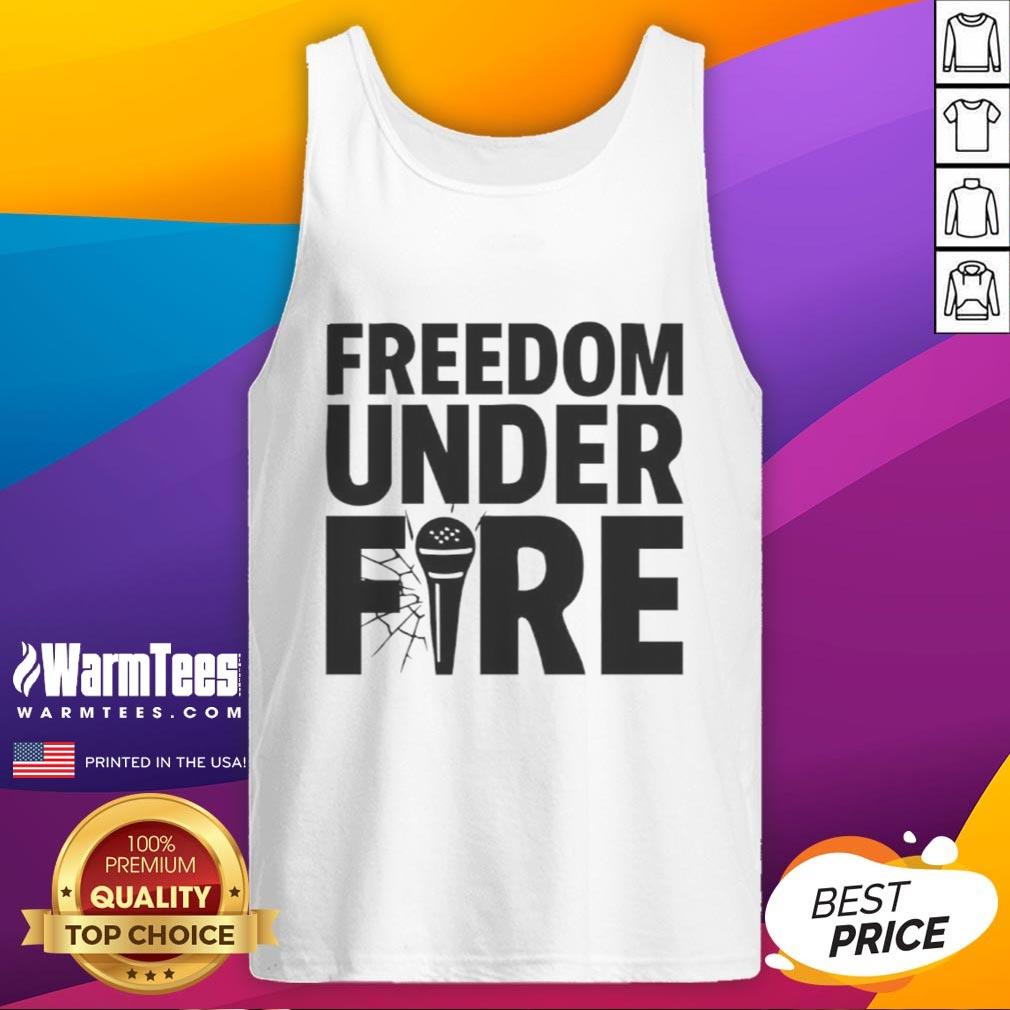 Top Freedom Under Fire Charlie Kirk T-Shirt - Image 4