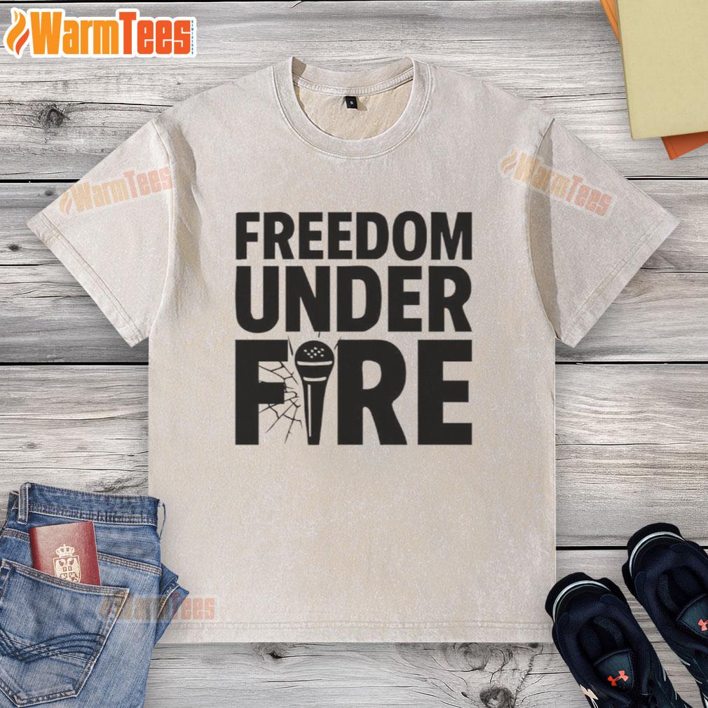 Top Freedom Under Fire Charlie Kirk T-Shirt - Image 6