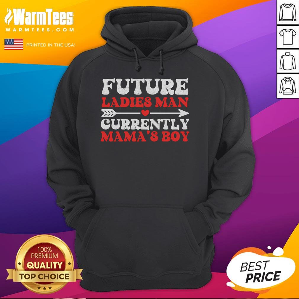 Top Future Ladies Main Currently Mama's Boy T-Shirt - Image 2