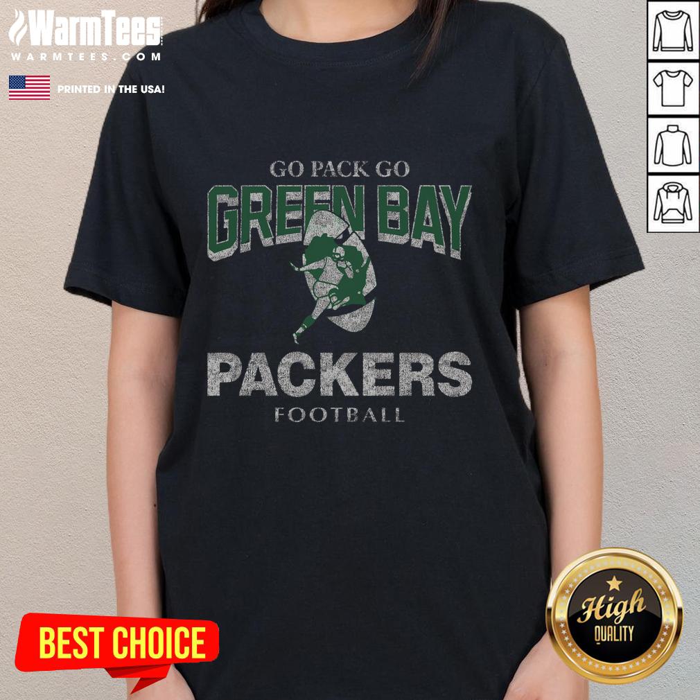 Top Green Bay Packers Historic Head On T-Shirt - Image 3