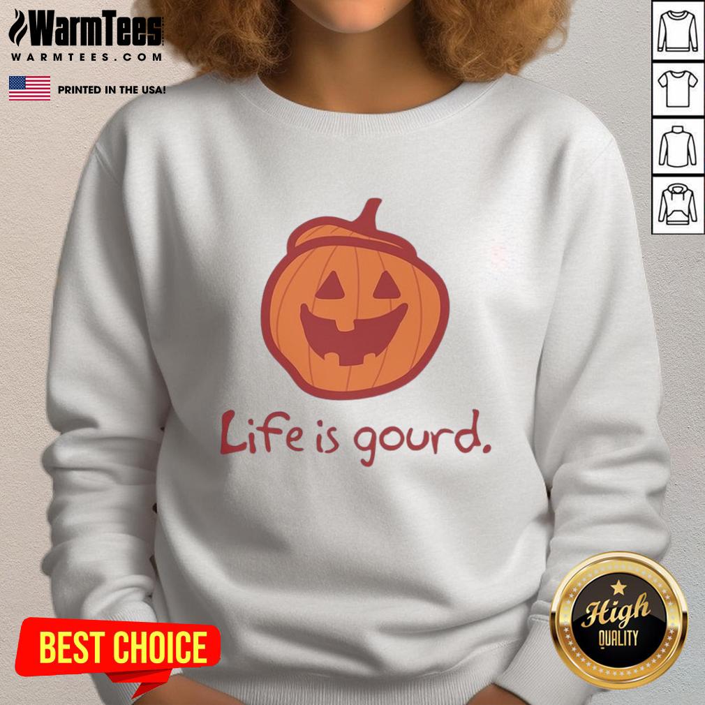 Top Halloween Pumpkin Life A Gourd T-Shirt - Image 5