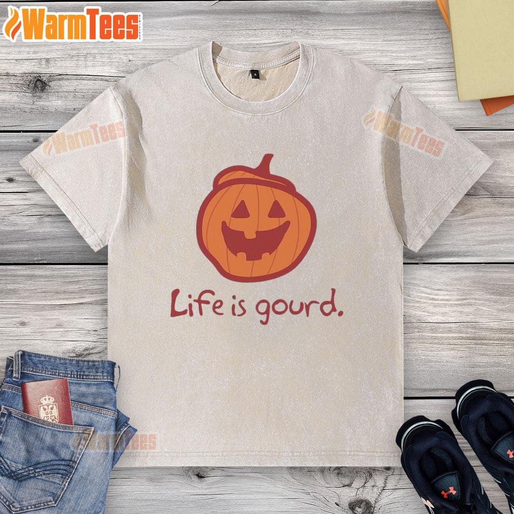 Top Halloween Pumpkin Life A Gourd T-Shirt - Image 6