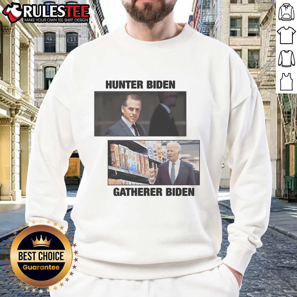 Top Hunter Biden Gatherer Biden T-Shirt - Image 5