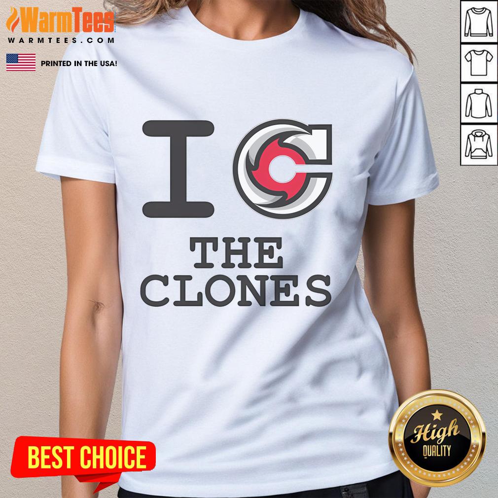 Top I Love The Clones T-Shirt - Image 3