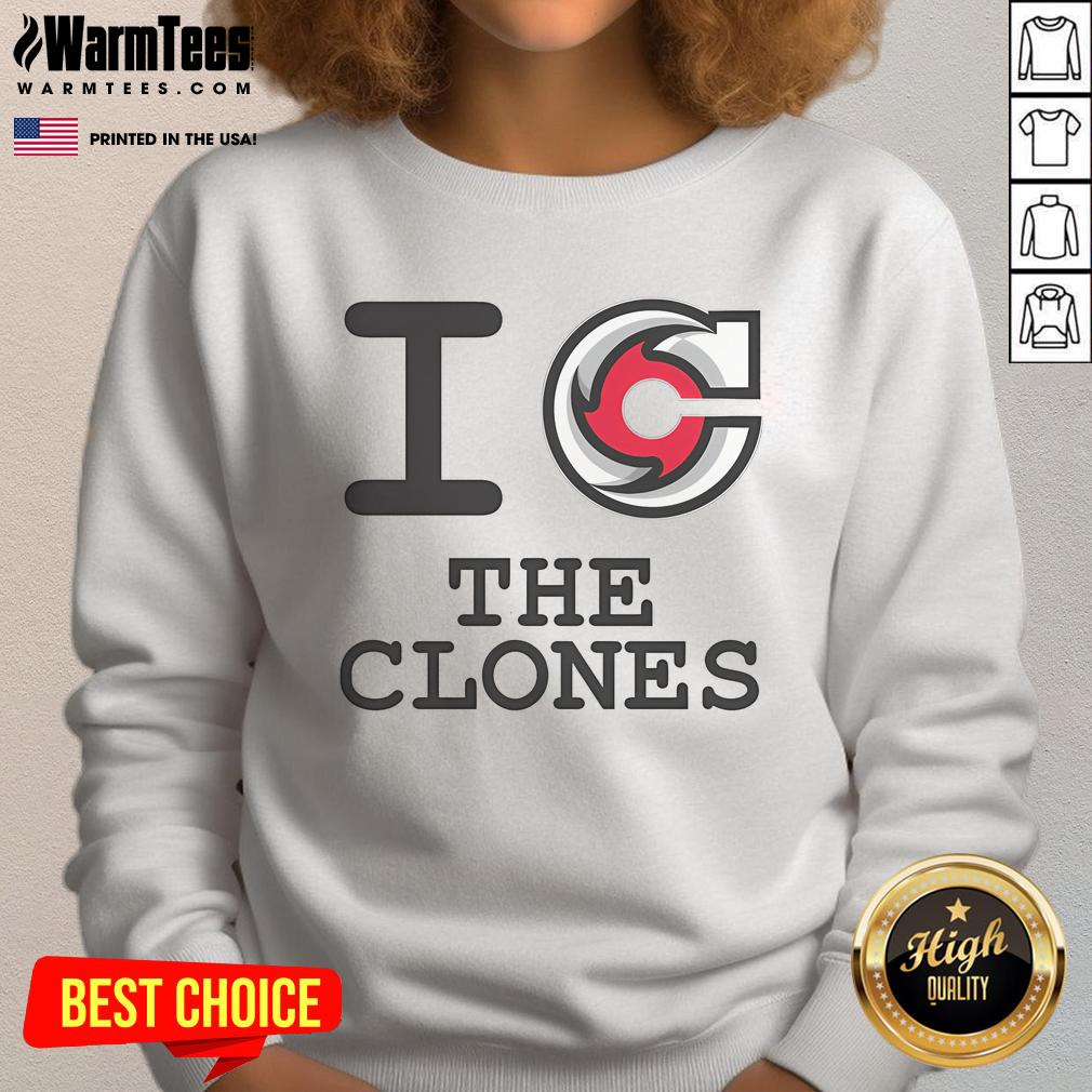 Top I Love The Clones T-Shirt - Image 5