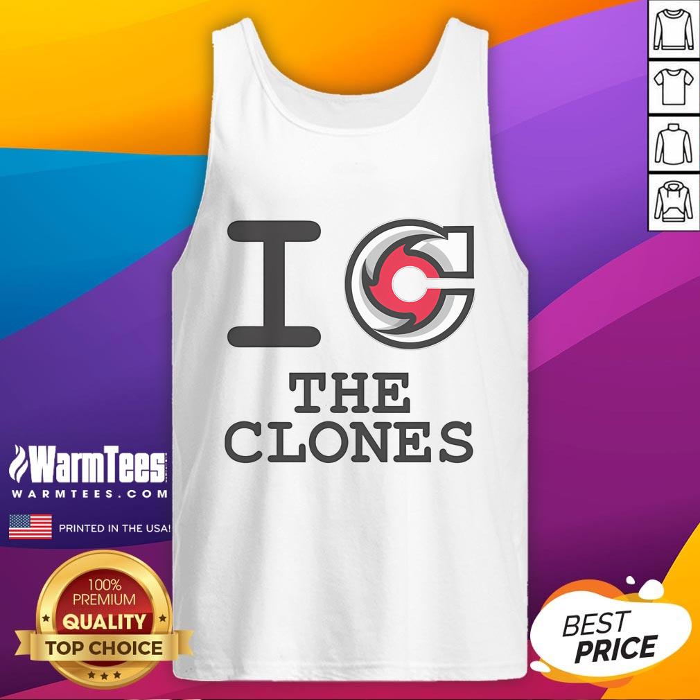 Top I Love The Clones T-Shirt - Image 4