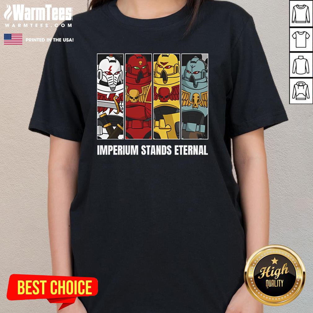 Top Imperium Stands Eternal-Warhammer 40k T-Shirt - Image 2