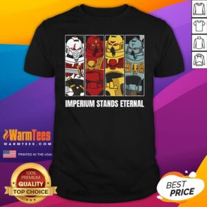 Top Imperium Stands Eternal-Warhammer 40k T-Shirt