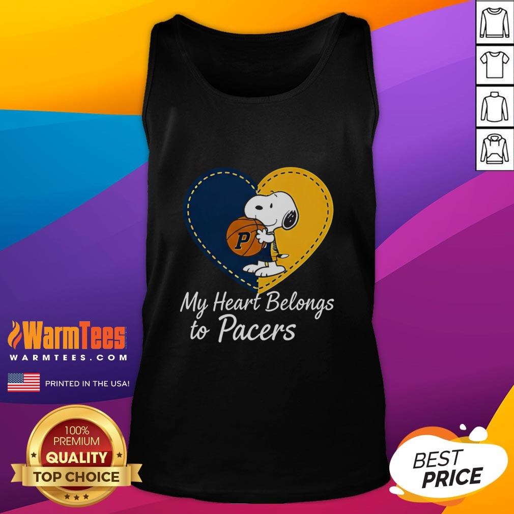 Top Indiana Pacers X Snoopy Cartoon Valentine 2026 T-Shirt - Image 4