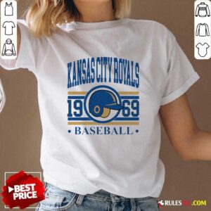 Alternative view of Top Kansas City 1969 Baseball Team Supporter T-Shirt