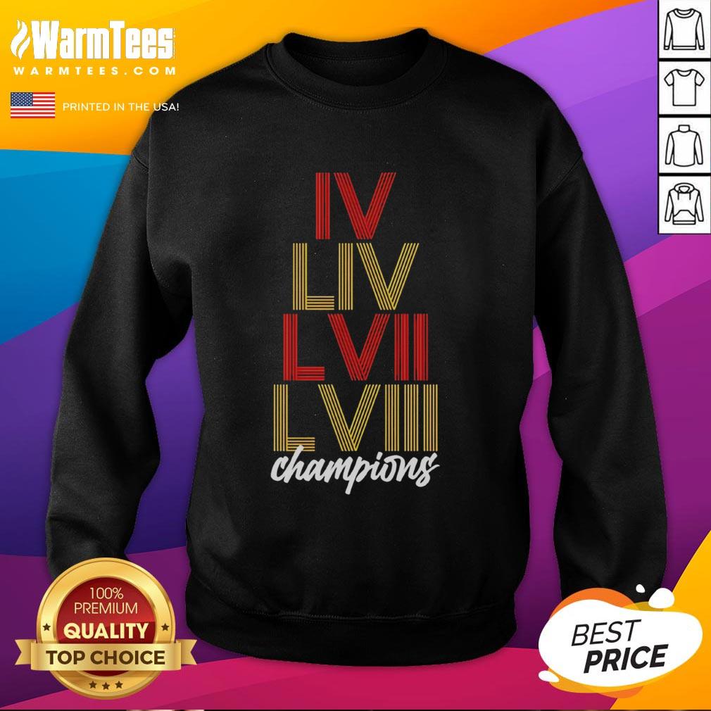 Top Kansas City Chiefs LVIII Stack Kansas City Football T-Shirt - Image 5