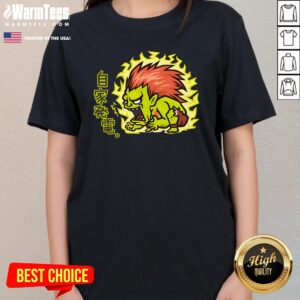 Alternative view of Top Kof Blanka Hatsuden T-Shirt