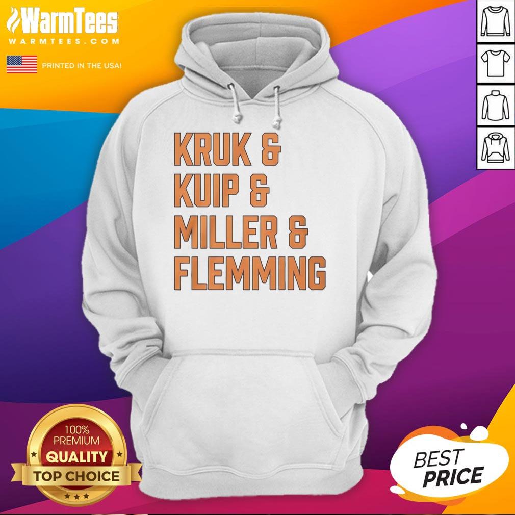 Top Kruk And Kuip And Miller And Flemming San Francisco Giants T-Shirt - Image 2