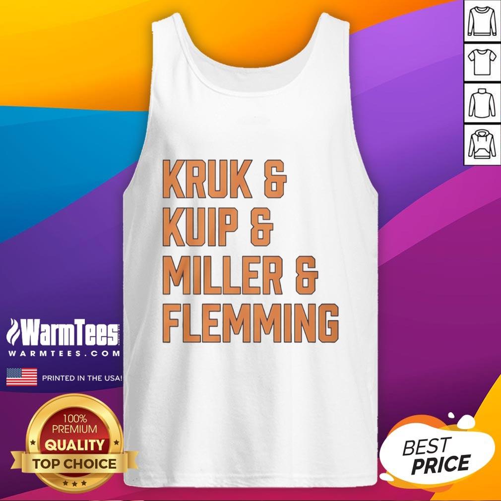 Top Kruk And Kuip And Miller And Flemming San Francisco Giants T-Shirt - Image 4