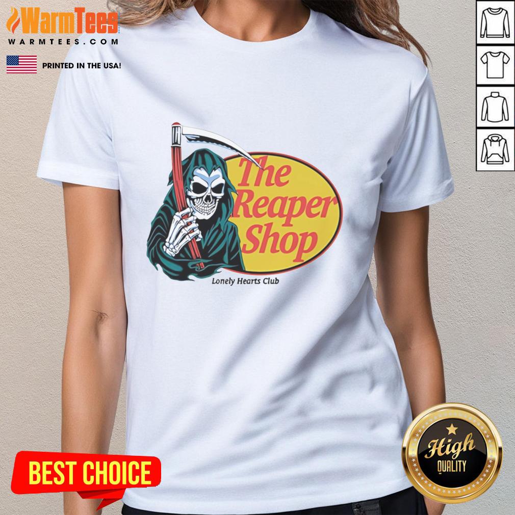 Top Lonely Hearts Club The Reaper T-Shirt - Image 3