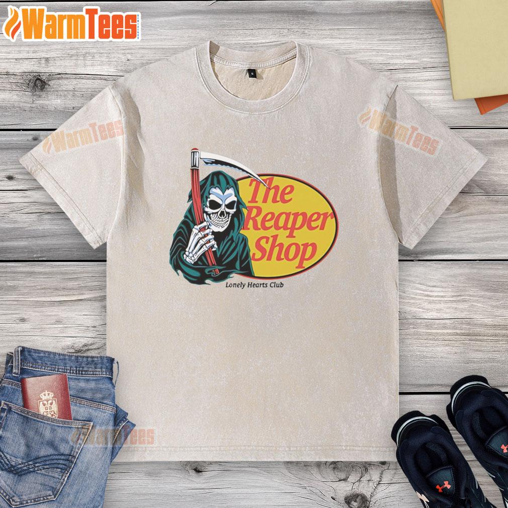 Top Lonely Hearts Club The Reaper T-Shirt - Image 6