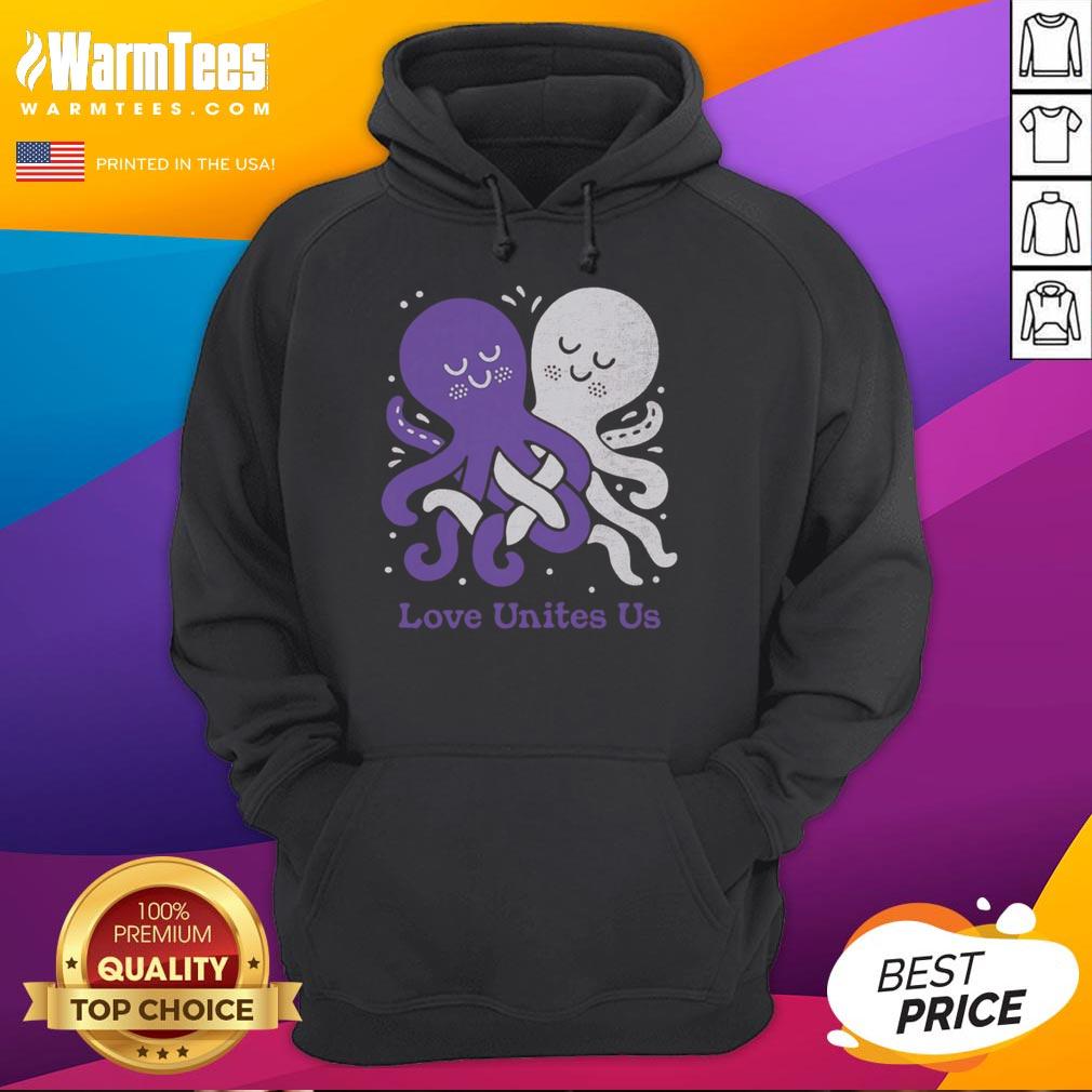 Top Love Unites Us Octopi T-Shirt - Image 2