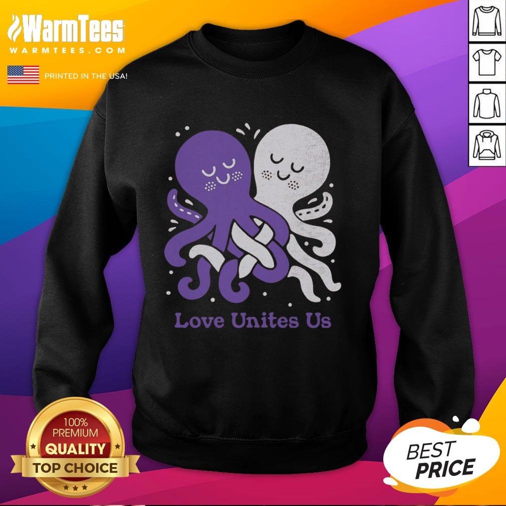 Top Love Unites Us Octopi T-Shirt - Image 5