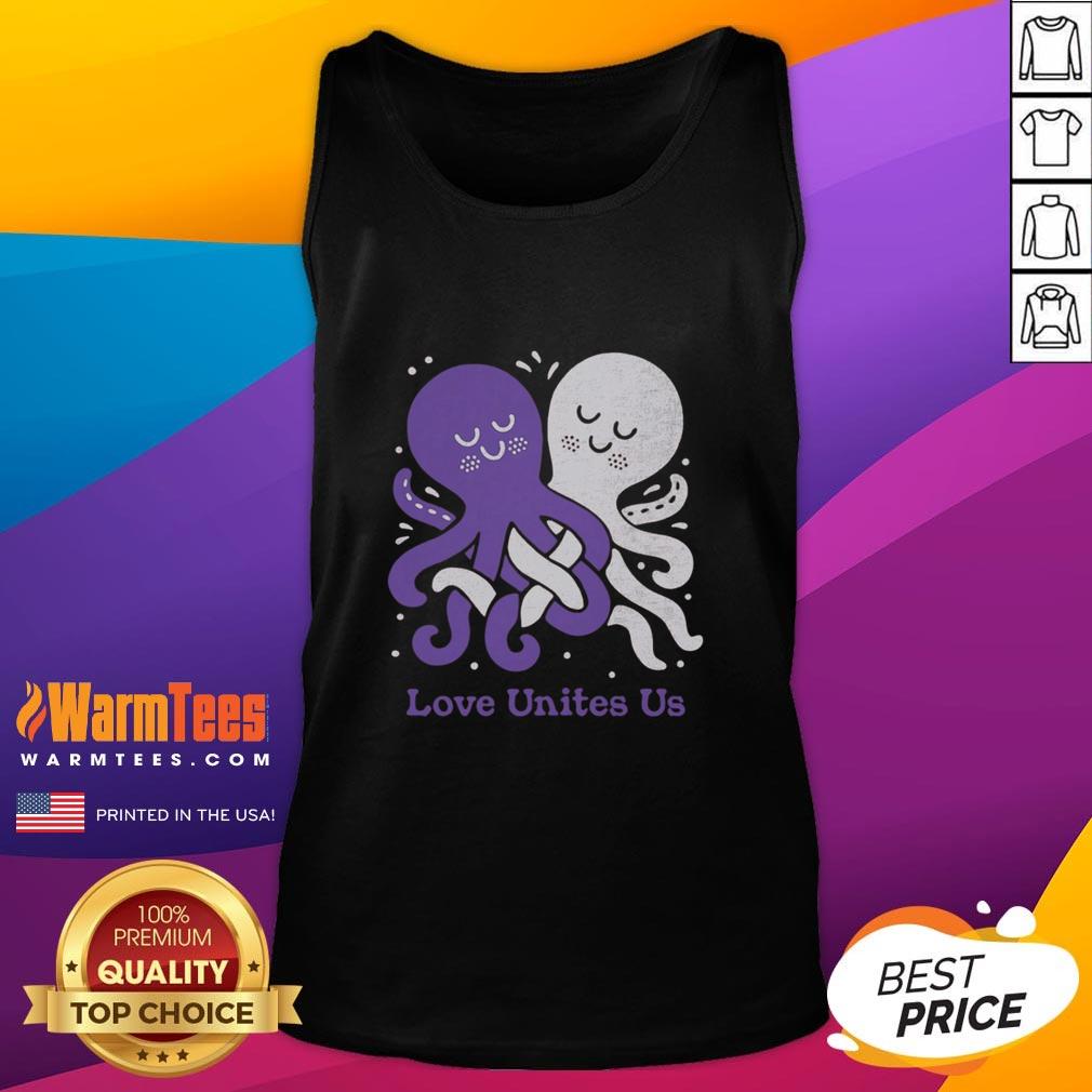 Top Love Unites Us Octopi T-Shirt - Image 4