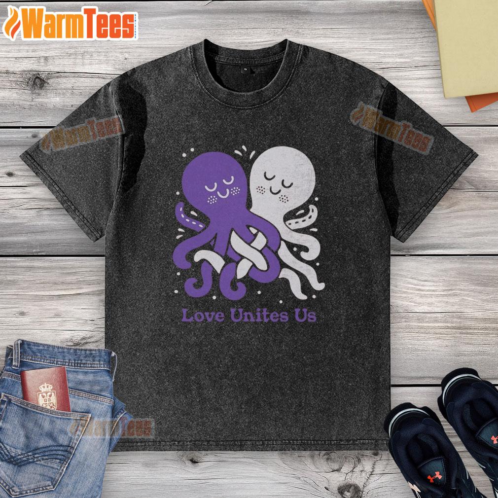 Top Love Unites Us Octopi T-Shirt - Image 6