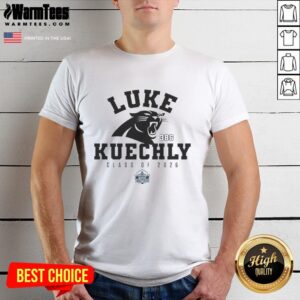 Top Luke Kuechly Carolina Panthers Class Of 2026 Pro Football Hall Of Fame 386 T-Shirt