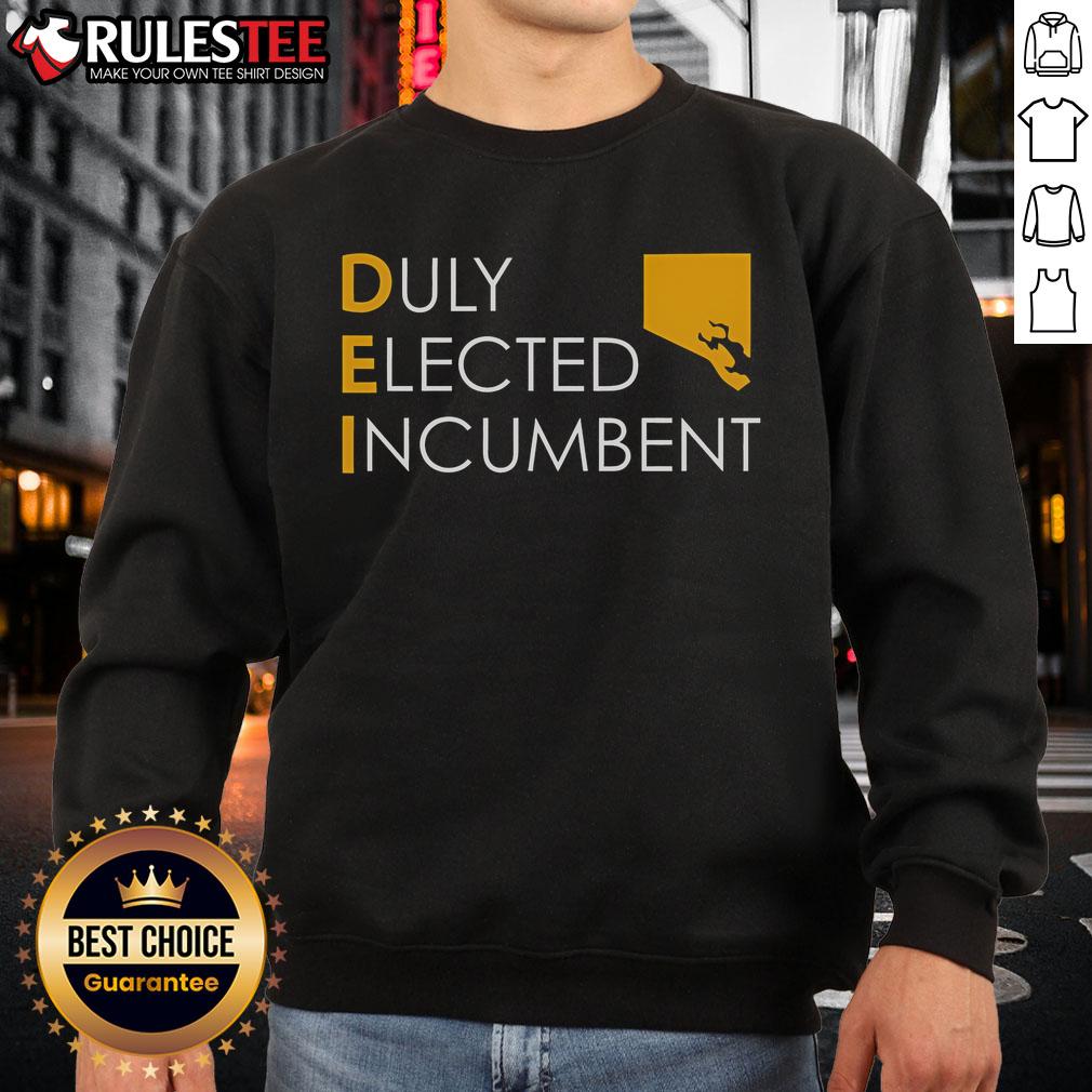 Top M Scott Wearing Dei Duly Elected Incumbent T-Shirt - Image 5