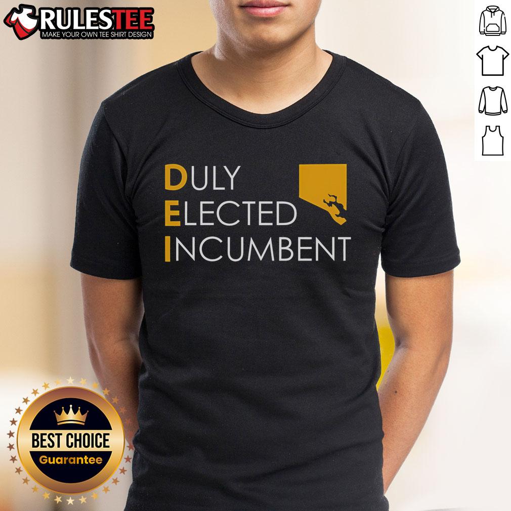 Top M Scott Wearing Dei Duly Elected Incumbent T-Shirt