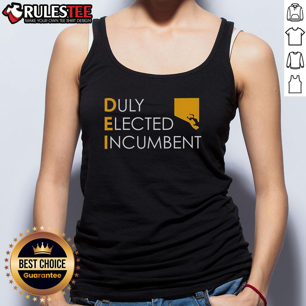 Top M Scott Wearing Dei Duly Elected Incumbent T-Shirt - Image 4