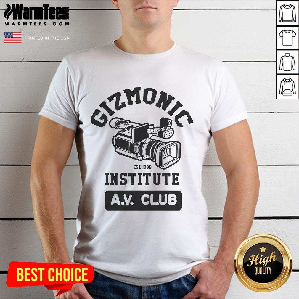 Top MST3K-Gizmonic Institute AV Club T-Shirt