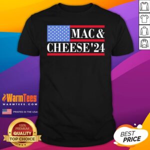 Top Mac And Cheese USA Presidential Election T-Shirt