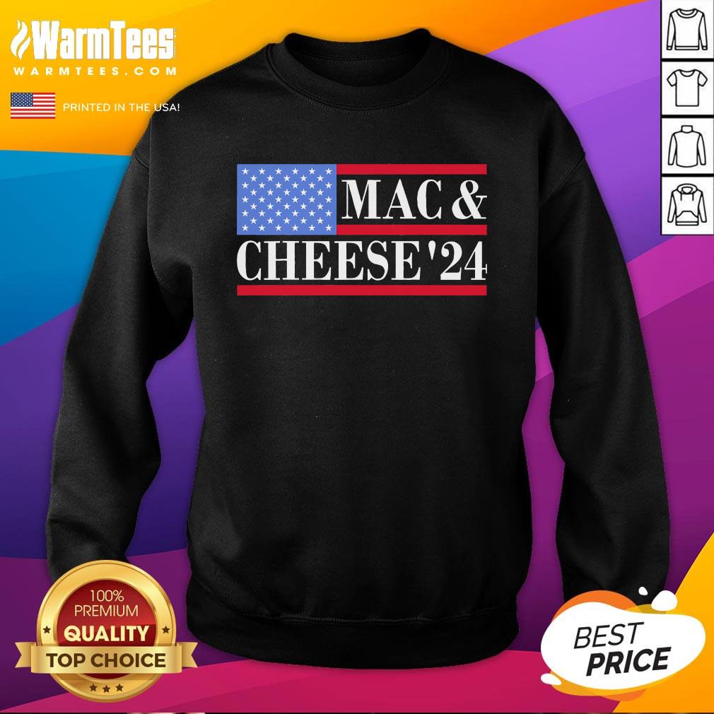 Top Mac And Cheese USA Presidential Election T-Shirt - Image 4