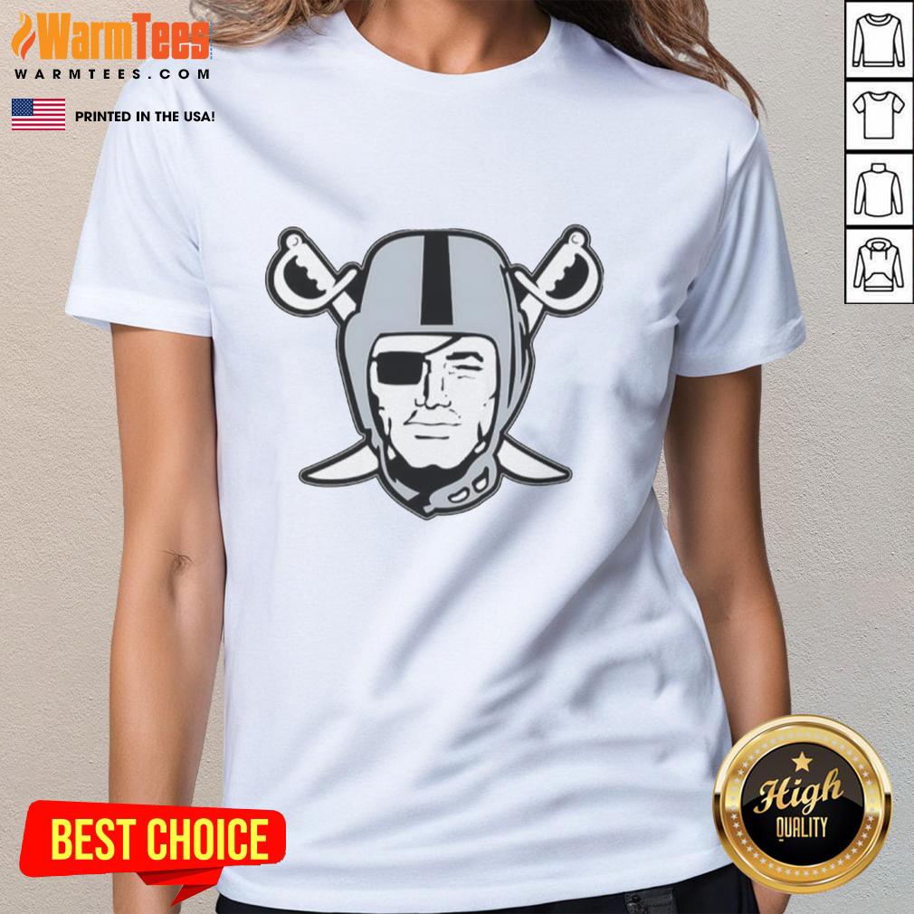 Top Mark Davis Wearing Las Vegas Raider Logo T-Shirt - Image 3