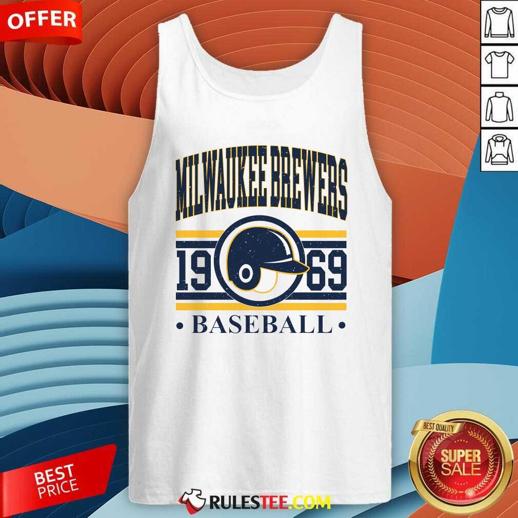 Top Milwaukee Brewers 1969 Baseball Team Supporter T-Shirt - Image 3