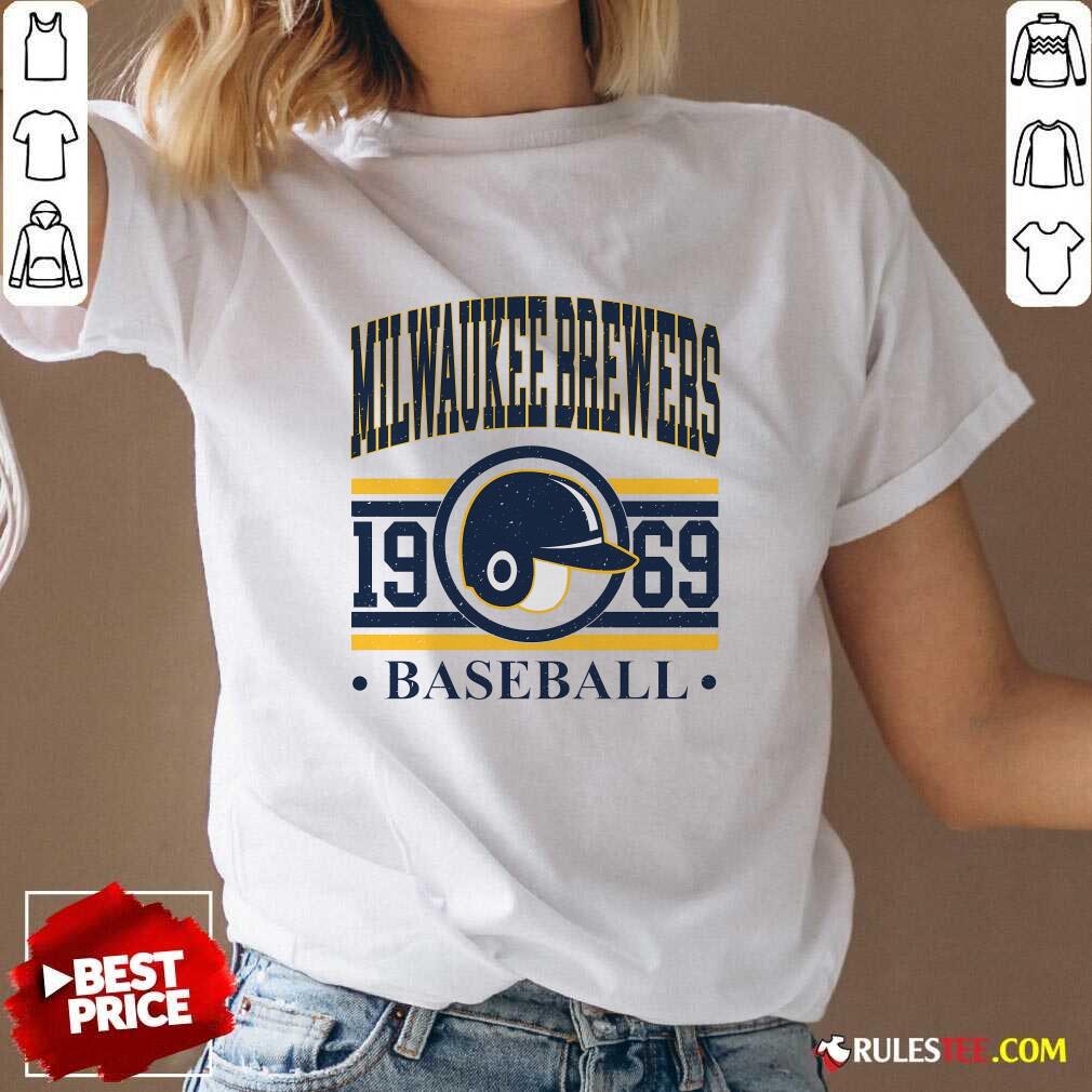 Top Milwaukee Brewers 1969 Baseball Team Supporter T-Shirt - Image 2