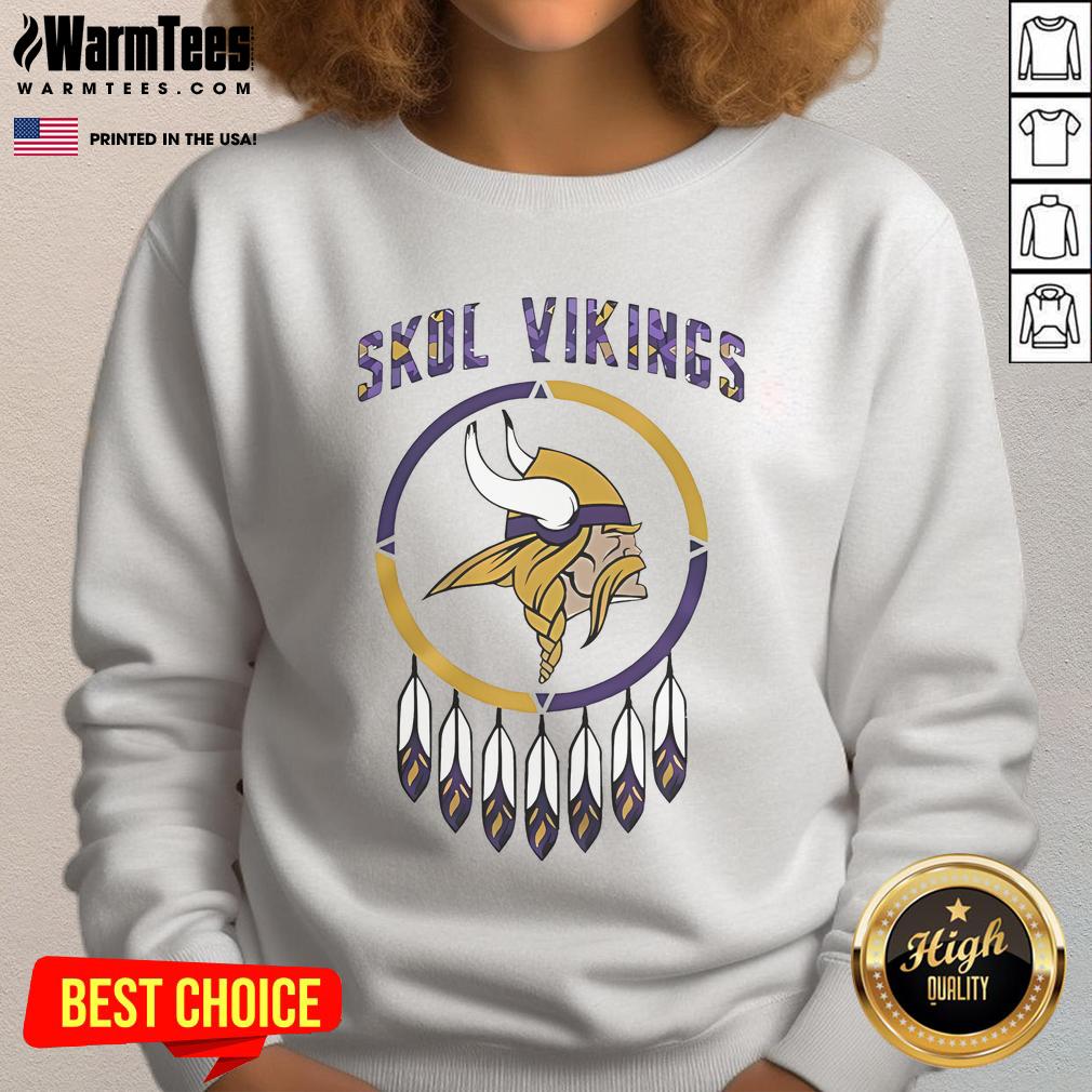 Top Minnesota Vikings Native American Heritage Month Skol Vikings T-Shirt - Image 5