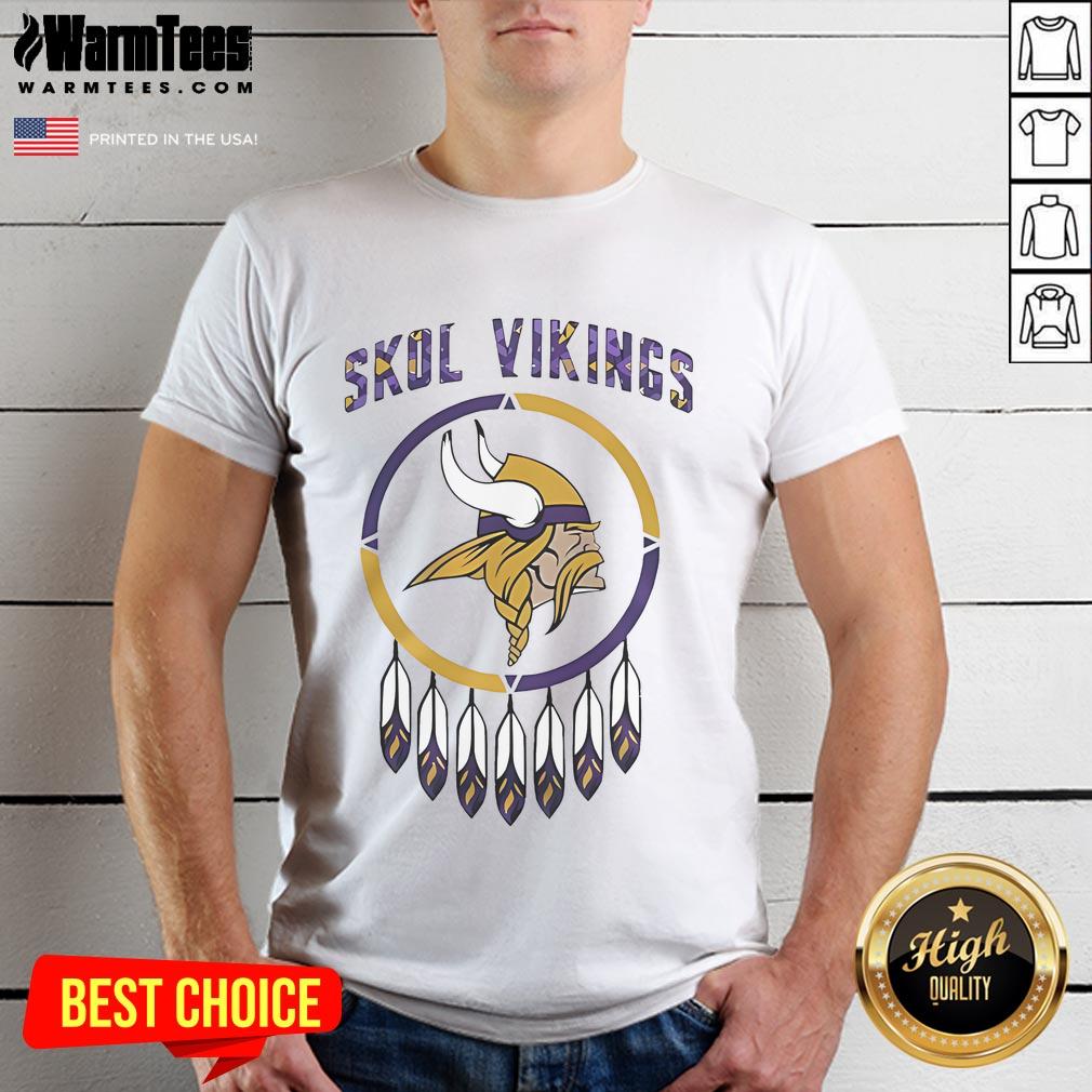 Top Minnesota Vikings Native American Heritage Month Skol Vikings T-Shirt
