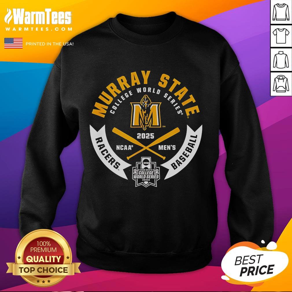 Top Murray State Racers College World Series 2025 Baseball T-Shirt - Image 5