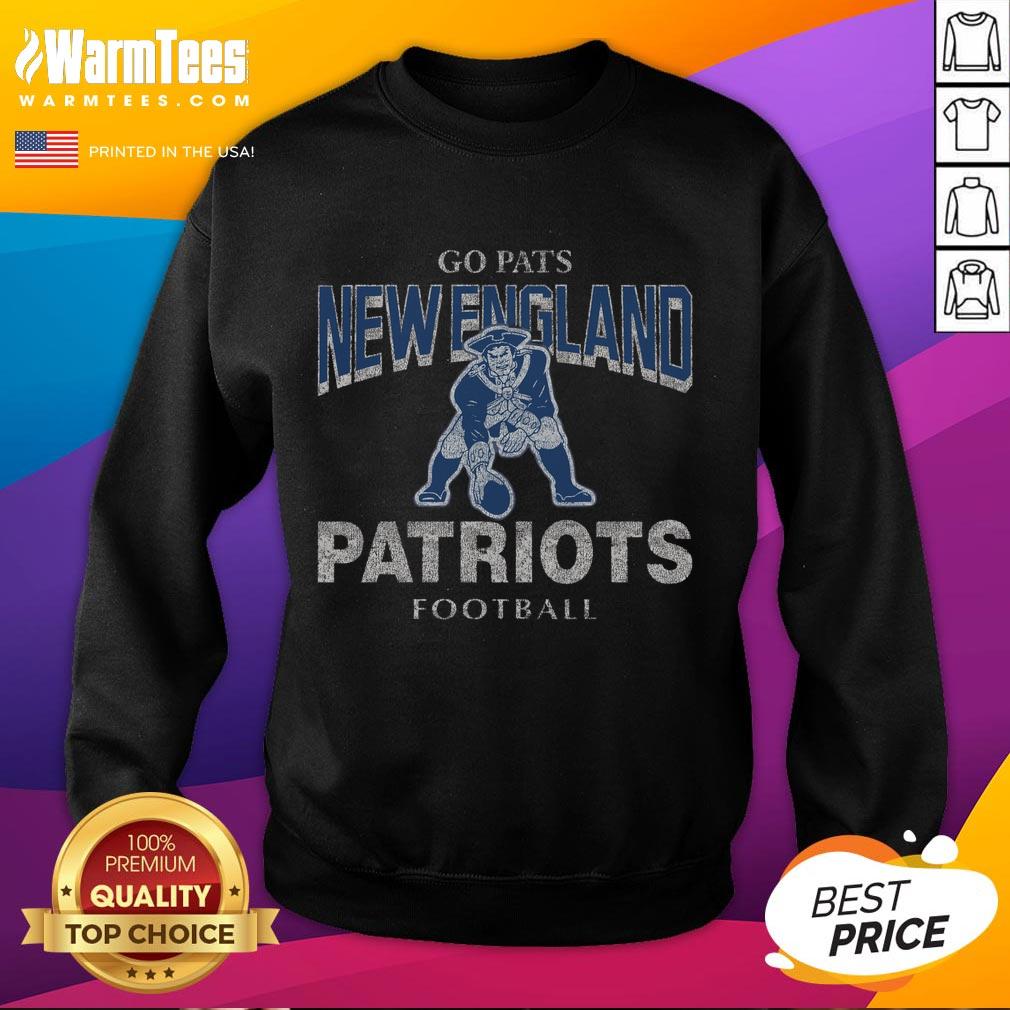 Top New England Patriots Historic Head On T-Shirt - Image 5