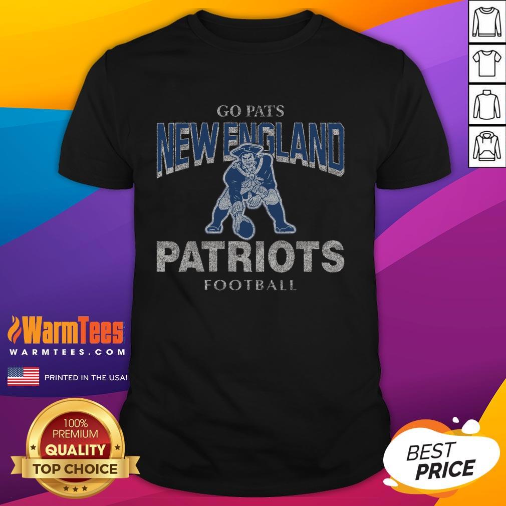 Top New England Patriots Historic Head On T-Shirt