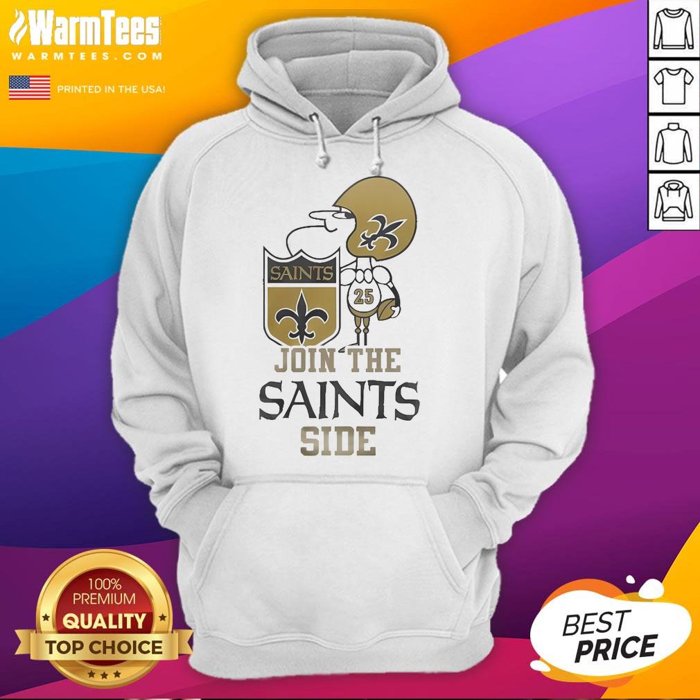 Top New Orleans Saints Join The Saints Side 2024 T-Shirt - Image 2